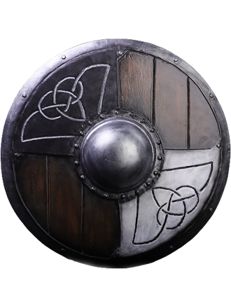 Trollfelsen 50cm LARP-Rundschild "Nod" 